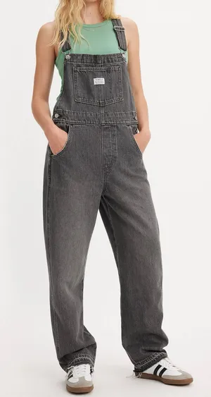Levi’s Vintage Denim Gray Overalls thumbnail 1