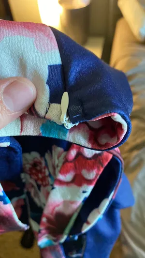 Floral Romper Blue Size L thumbnail 6