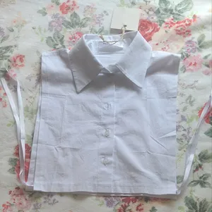 Etsy NWTS New White Clothes tassel removable collar shirt. thumbnail 4