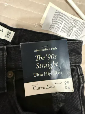 NWT Abercrombie Black Jeans thumbnail 3