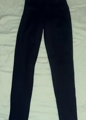 Aerie Black High-Rise Leggings thumbnail 1