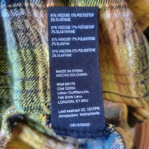 Free People we the Free Women's Rufled Up Plaid Shirt Jacket Size XS thumbnail 7