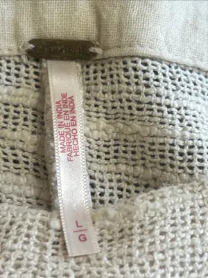 Free People Cream Lightweight Pocket Pullover thumbnail 2