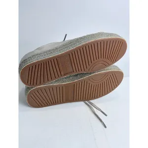 NWT Tretorn Eve 2 Suede Espadrille Platform Sneakers Metallic Beige 9‎ thumbnail 13