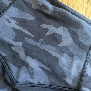 Athleta Black & Grey Camo Elation 7/8 Tight Leggings thumbnail 6
