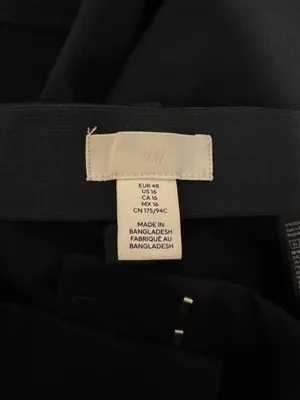 H&M Dress Pants Black thumbnail 3