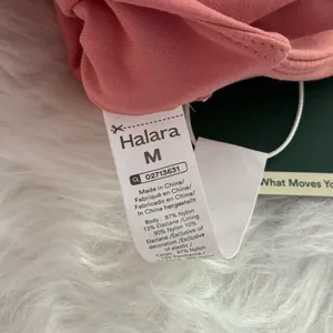 Halara Crisscross Backless Built In Bra Tank Top Blooming Dahlia Size Medium thumbnail 10