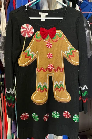 Ugly Christmas Holiday Sweater thumbnail 1