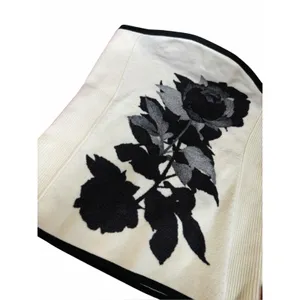 Anthropologie Black Rose Strapless Corset Tube Top Ivory XS thumbnail 5