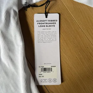 Alo Alosoft ribbed front runner long sleeve thumbnail 2