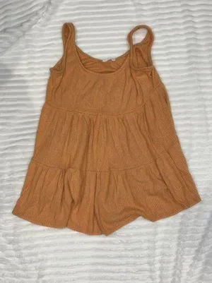 orange lash next door romper Size M thumbnail 1