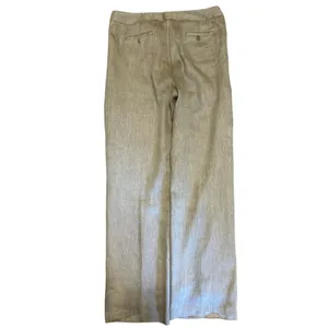 Jones New York Collection Pants Slacks Trousers SZ 16 Linen Brown Straight Leg thumbnail 2