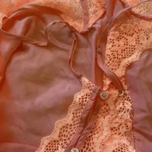 Victoria's Secret Peach Top, racer back lace thumbnail 9