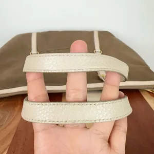 Pre-Owned Prada Beige/Brown Jacquard Logo Canvas‎ And Leather Top Handle thumbnail 9