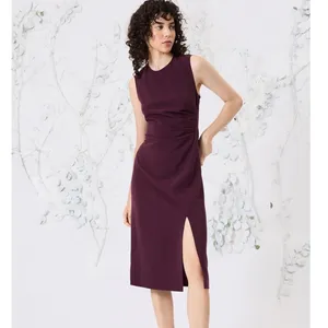 NWT Luxley by Maggy London Sleek Midi Sheath Dress Size 6‎ thumbnail 4