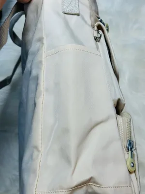 Everyday Utility Tote Bag in Light Beige - Multiple Pockets thumbnail 9