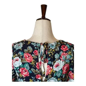 Majorelle Black‎ Floral Print Roosevelt Fit And Flare Mini Dress Size XS thumbnail 7