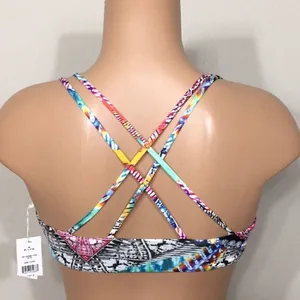 PILYQ multicolored reversible bikini set. NWT thumbnail 8