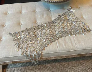 Non Signe Asymmetrical One Shoulder Tear Drop Chandelier Chain Dress thumbnail 1