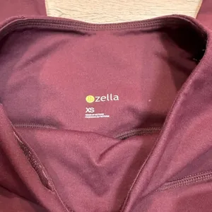 Zella Yoga Pants‎ Womens Size XSmall XS Maroon Pull On Stretch Activewear thumbnail 5