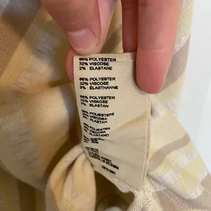 EUC | Free‎ People women’s striped high neck cut tank top — small thumbnail 4