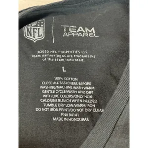 NFL Team Apparel 49ers Black Cotton Tee Shirt Womens Size L thumbnail 5