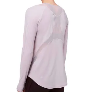 Size 6 Lululemon Sculpt Long Sleeve Powdered Mauve thumbnail 13