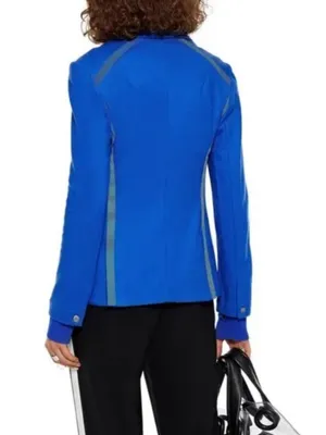 Rag & Bone Lexington Wool Blazer in Blue thumbnail 2
