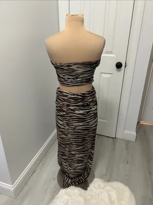 Superdown Gisela Animal Print Maxi Skirt Set thumbnail 5