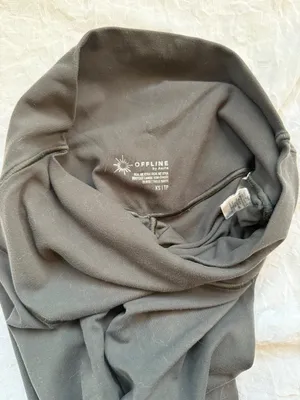 Aerie grey flare leggings thumbnail 2