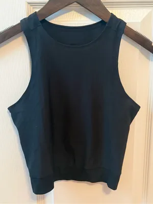 Lululemon SenseKnit Running Tank Top in Black thumbnail 3