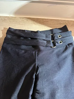 Black Colombian High-Waist Butt Lift Leggings Size M thumbnail 3