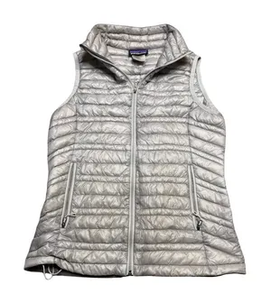 ✨Patagonia Nano Puff Vest Women’s XS Gray Full Zip Outdoor‎ Lightweight✨ thumbnail 1