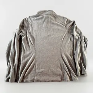 The North Face Women's‎ TKA 100 Glacier Fleece Gray ¼ Zip Pullover M Lightweight thumbnail 2