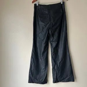 Maeve by Anthropologie Black Faux Leather High Waisted Pants US Size 8 thumbnail 10