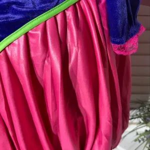 Mad Hatter Dress Alice in Wonderland Costume whimsical fairy kidcore dollcore XL thumbnail 7