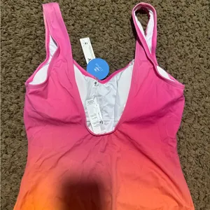 Cupshe Pink and Orange One Piece Swimsuit thumbnail 4