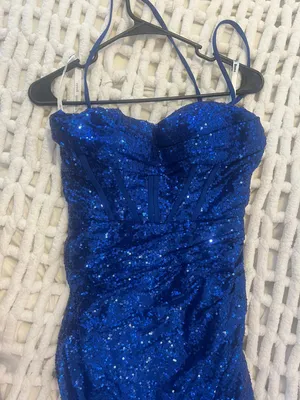 Blue Prom Dress Size XS thumbnail 3