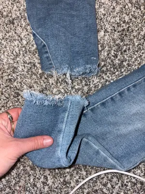 Aeropostale Women's Super High-Rise Distressed Skinny Jeans - Light Blue thumbnail 4