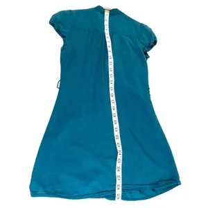 Lots of Love by Speechless Small Blue Cotton Dress/Top Short Sleeve Turquoise thumbnail 3