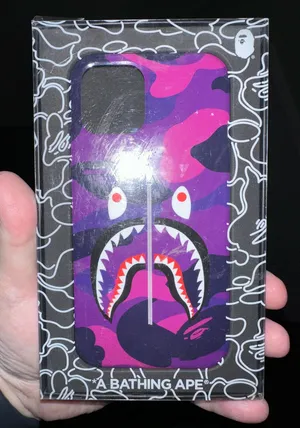 Bape iPhone 12 Case Purple thumbnail 1