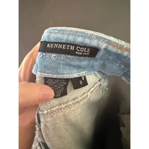 Kenneth Cole Vintage Y2k 28 Tall Light Wash Straight Leg Jeans No Back‎ Pockets thumbnail 9