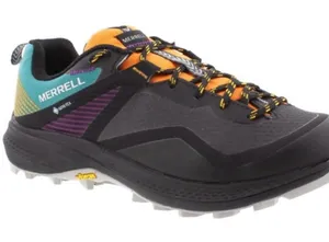 Merrell Women's MQM 3 Gore-Tex Black and Teal Trail Running Shoes - 6 thumbnail 1