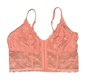 Colsie Target light pink lace corset bralette women’s size XL thumbnail 1