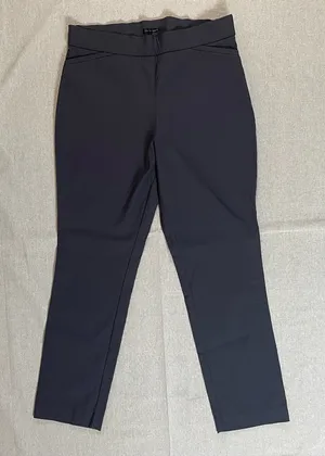 Worthington | Petite Gray Pull-On Skinny Dress Pants | 14P thumbnail 1