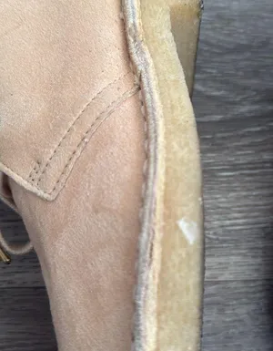 Clarks Tan Ankle Boots 7 Lace Up leather booties thumbnail 10