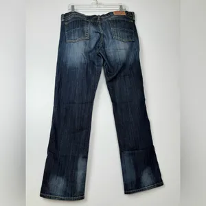 Lucky Brand Men's Dark Blue Bootcut‎ Jeans thumbnail 3
