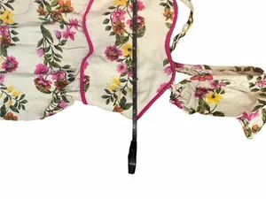 Saylor Ayame Floral Flutter Sleeve Tiered Maxi Dress Small thumbnail 6