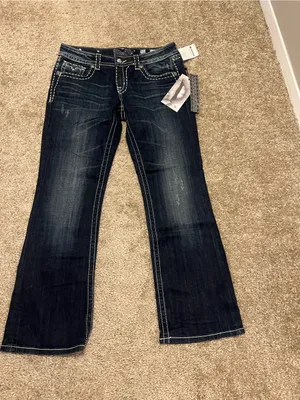 Miss Me jeans Y2k low rise boot cut NWT RARE size 31 thumbnail 11