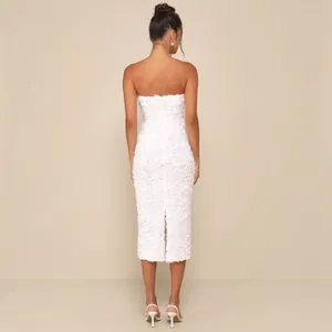 Lulus White Midi Dress thumbnail 2